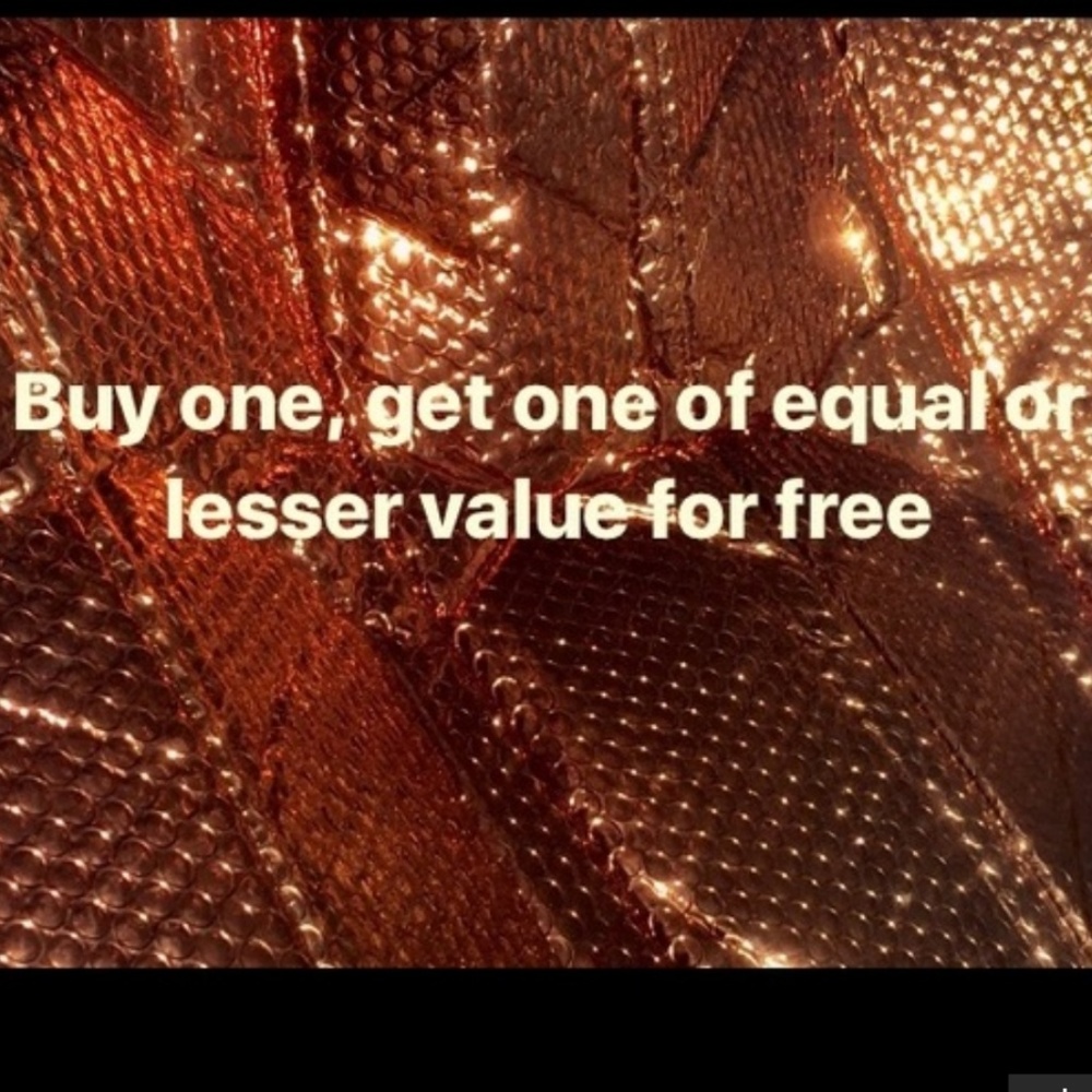 Buy 1 get 1 free